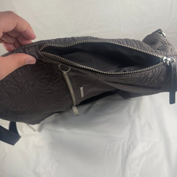 Steve Madden Gray Quilted Backpack - Picture 2 of 13